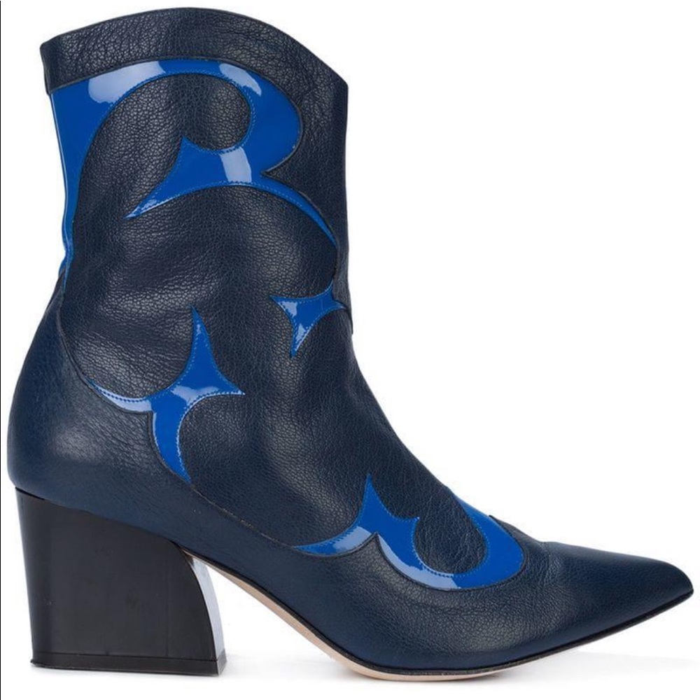 Tibi Felix Leather Boots